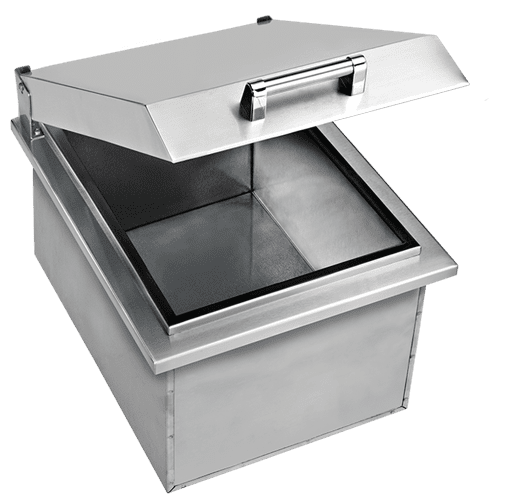 Outdoor Kitchen Ice Bin Coolers - Drop-In Ice Chests And BBQ