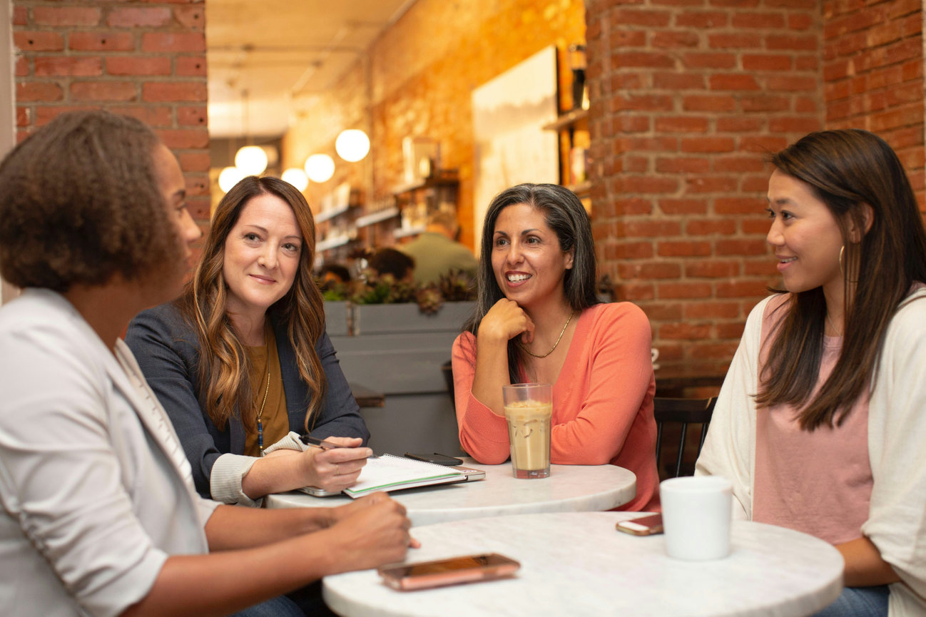 Team around a table