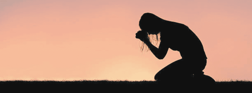 Woman praying