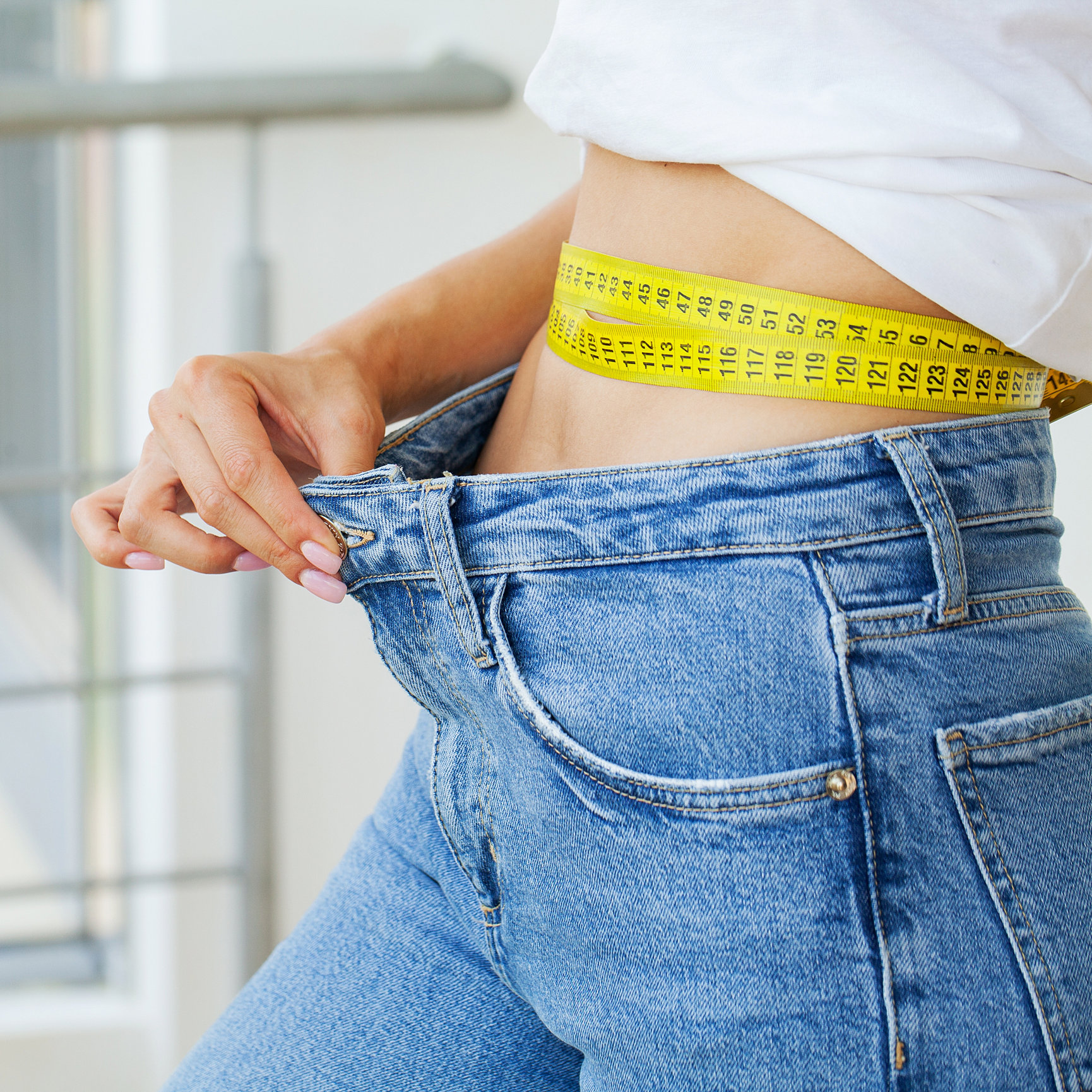 Patient tracking progress during a physician-guided weight loss program in Houston, Texas