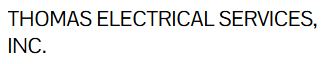 Thomas Electrical Services Inc. Logo