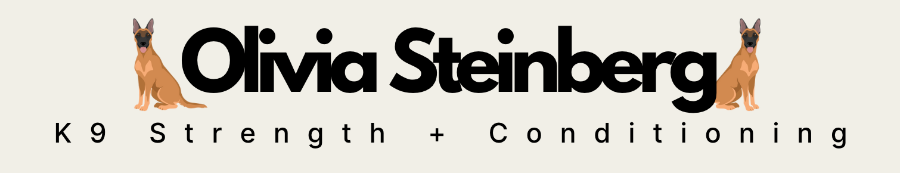 Olivia Steinberg K9 Strength + Conditioning Logo