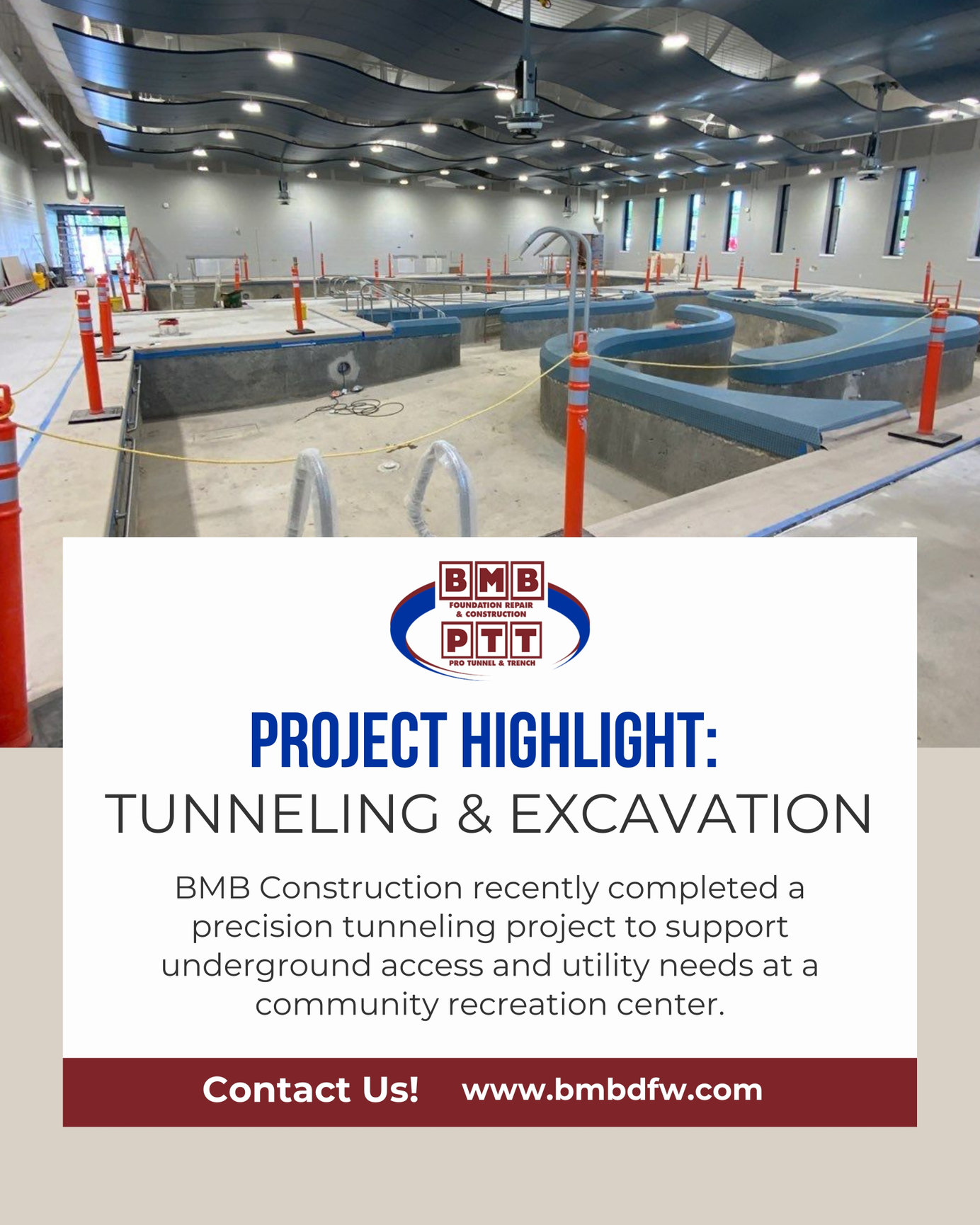 Tunneling & Excavation Services in Texas | BMB Construction