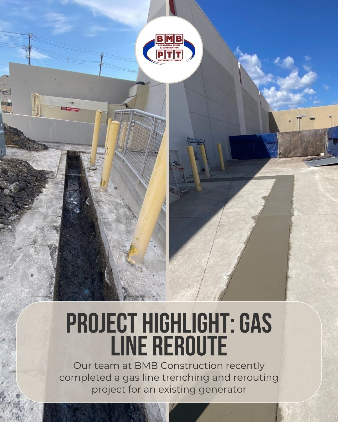 BMB Construction | Texas Gas Line Rerouting & Excavation Services