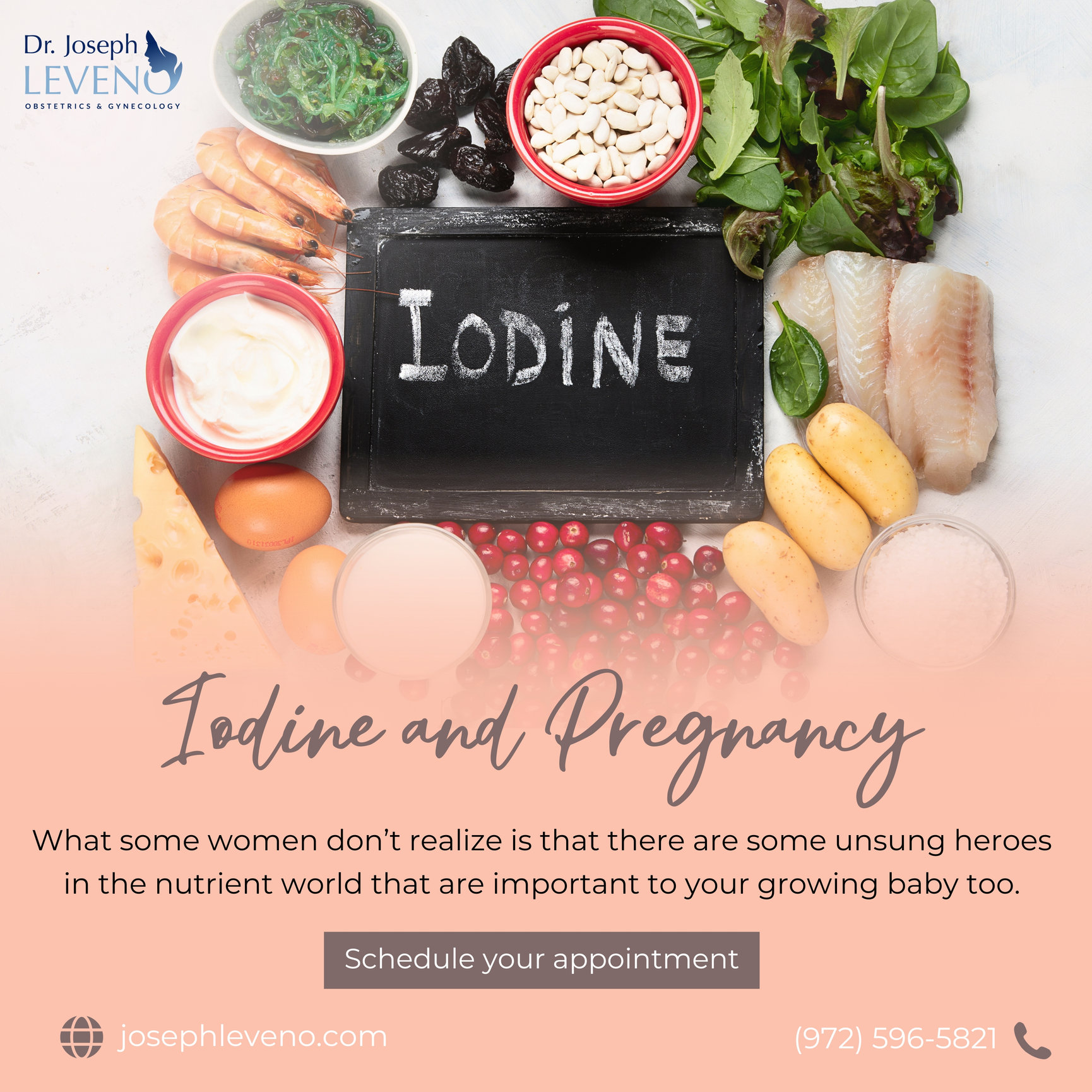 Why should I care about my iodine intake when I’m pregnant? Dr. Joseph Leveno