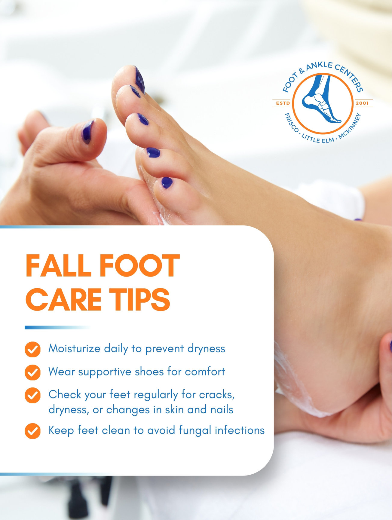 Fall Foot Care Tips | Foot & Ankle Centers, TX